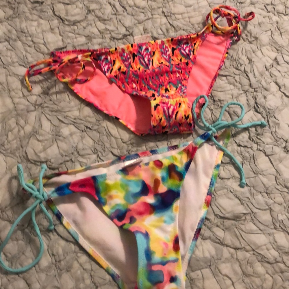 Swim bottoms.